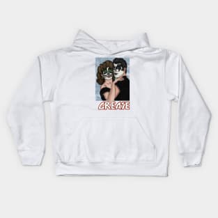 Greasy Smooch Kids Hoodie